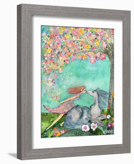 Big Eyed Girl the Promise-Wyanne-Framed Giclee Print