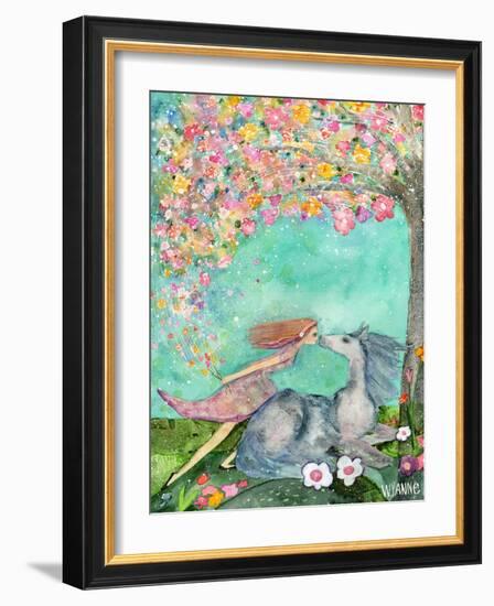 Big Eyed Girl the Promise-Wyanne-Framed Giclee Print