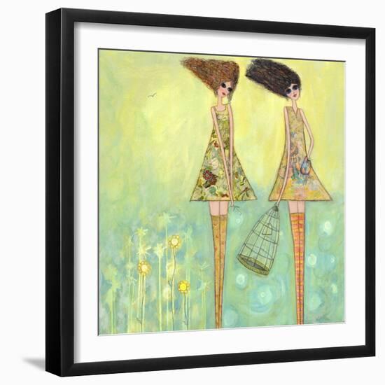 Big Eyed Girls for the Best-Wyanne-Framed Giclee Print