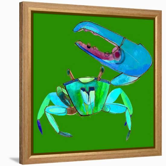 Big Fidler Crab-Robbin Rawlings-Framed Stretched Canvas