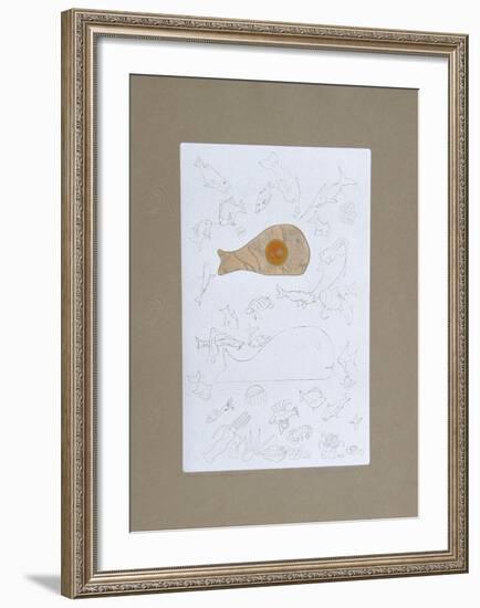 Big Fish Little Fish 2, Unique 3-Martin Barooshian-Framed Limited Edition