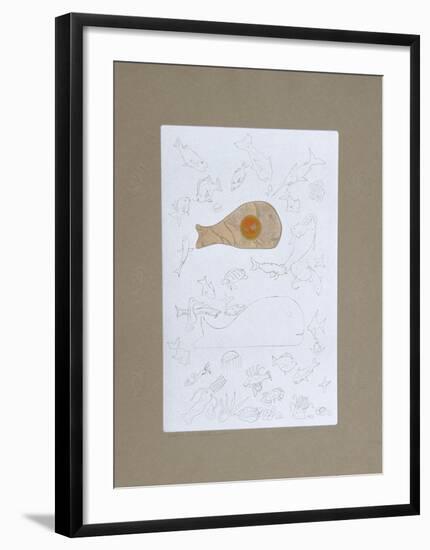 Big Fish Little Fish 2, Unique 3-Martin Barooshian-Framed Limited Edition