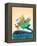 Big Fish - Playmate-Marsha Winborn-Framed Premier Image Canvas