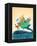 Big Fish - Playmate-Marsha Winborn-Framed Premier Image Canvas