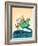 Big Fish - Playmate-Marsha Winborn-Framed Giclee Print