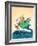 Big Fish - Playmate-Marsha Winborn-Framed Giclee Print