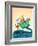 Big Fish - Playmate-Marsha Winborn-Framed Giclee Print