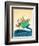 Big Fish - Playmate-Marsha Winborn-Framed Giclee Print