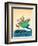 Big Fish - Playmate-Marsha Winborn-Framed Premium Giclee Print