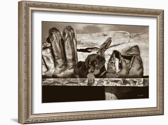 Big Foot-Barry Hart-Framed Art Print