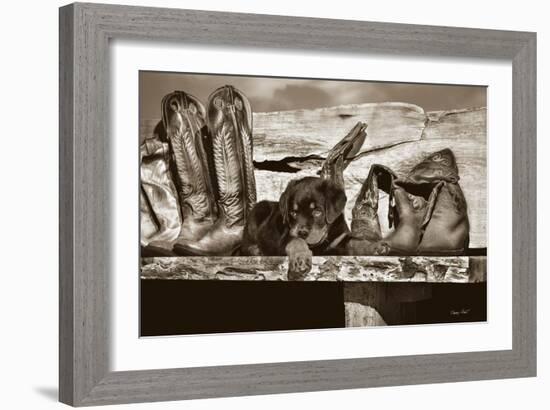 Big Foot-Barry Hart-Framed Art Print