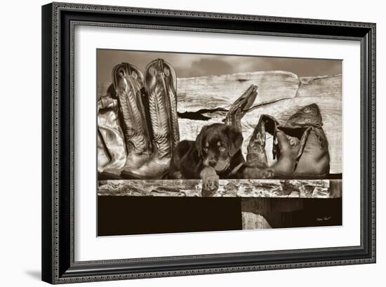 Big Foot-Barry Hart-Framed Art Print