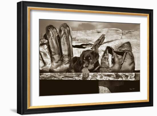 Big Foot-Barry Hart-Framed Art Print