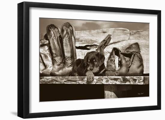 Big Foot-Barry Hart-Framed Art Print