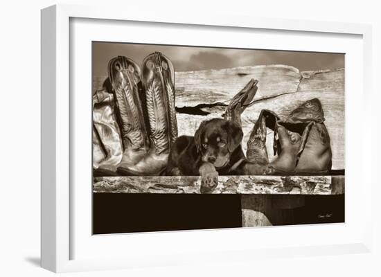 Big Foot-Barry Hart-Framed Art Print