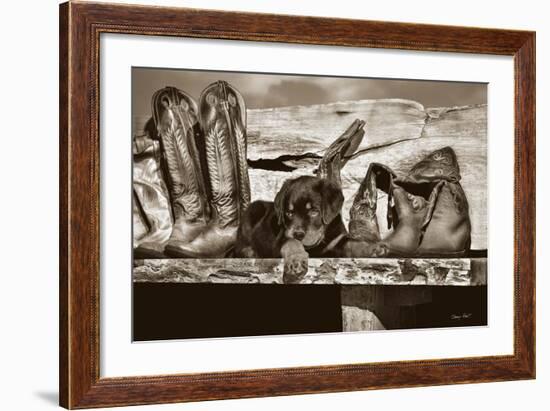 Big Foot-Barry Hart-Framed Art Print