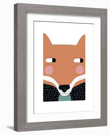 Big Fox-Seventy Tree-Framed Giclee Print