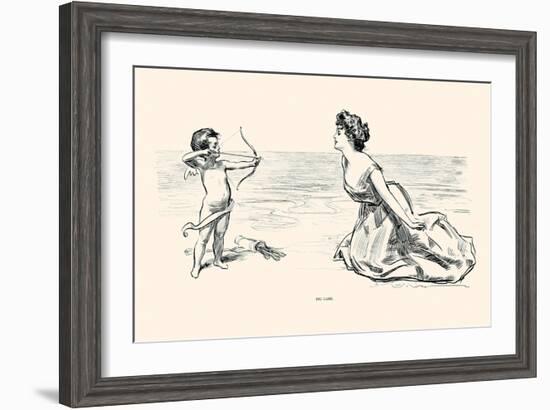 Big Game-Charles Dana Gibson-Framed Art Print