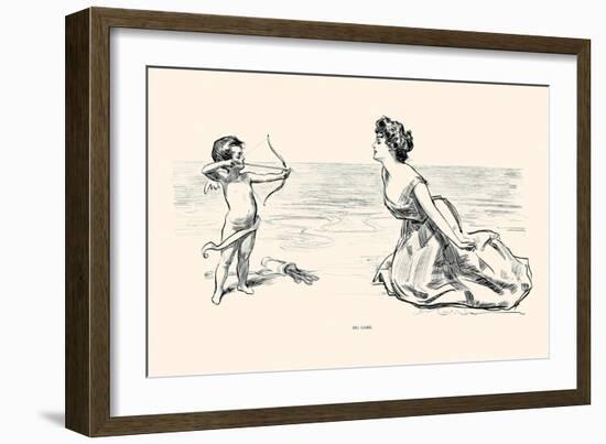 Big Game-Charles Dana Gibson-Framed Art Print