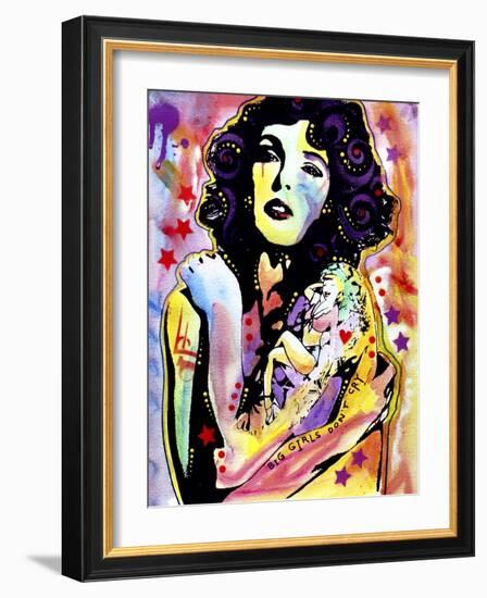 Big Girls Don’t Cry-Dean Russo-Framed Giclee Print