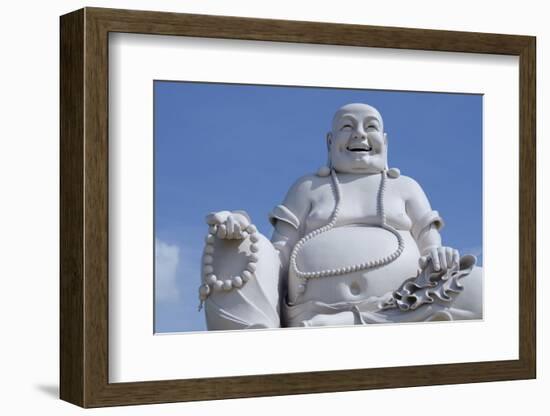 Big Happy Buddha Statue, My Tho, Vietnam-Cindy Miller Hopkins-Framed Photographic Print