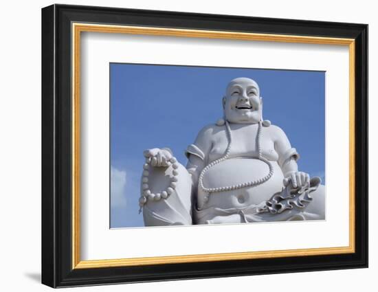 Big Happy Buddha Statue, My Tho, Vietnam-Cindy Miller Hopkins-Framed Photographic Print