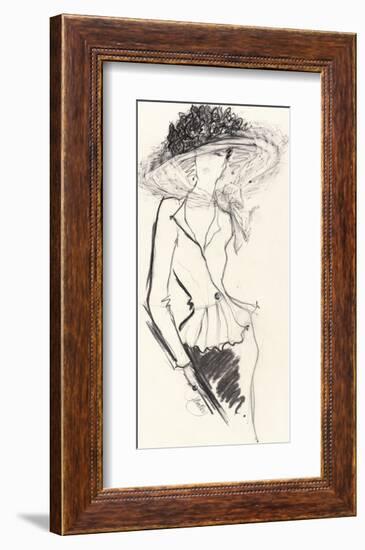 Big Hat-Jane Hartley-Framed Giclee Print