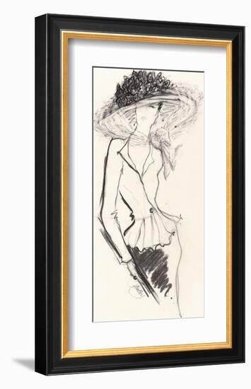 Big Hat-Jane Hartley-Framed Giclee Print