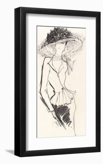 Big Hat-Jane Hartley-Framed Giclee Print