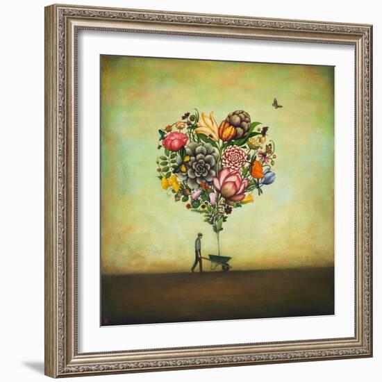 Big Heart Botany-Duy Huynh-Framed Art Print