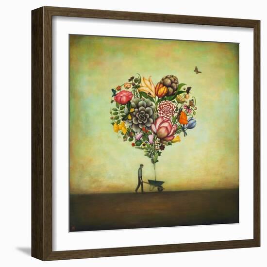 Big Heart Botany-Duy Huynh-Framed Art Print