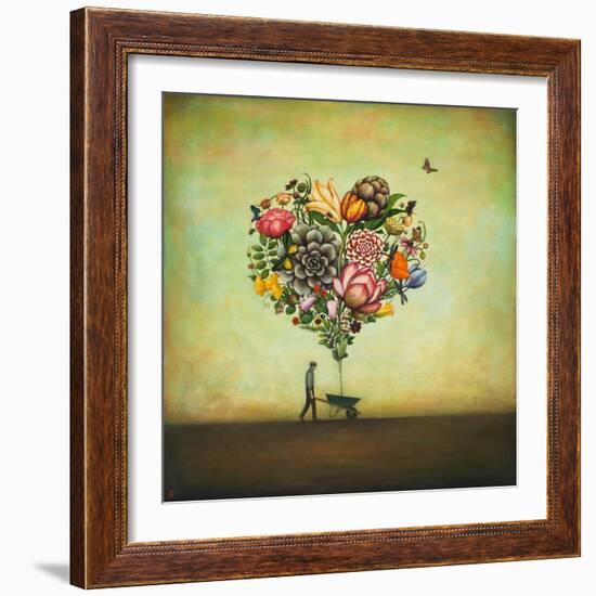 Big Heart Botany-Duy Huynh-Framed Art Print