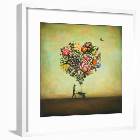 Big Heart Botany-Duy Huynh-Framed Art Print