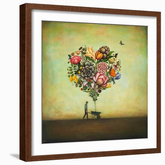 Big Heart Botany-Duy Huynh-Framed Art Print