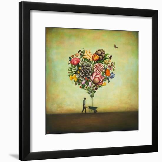 Big Heart Botany-Duy Huynh-Framed Art Print
