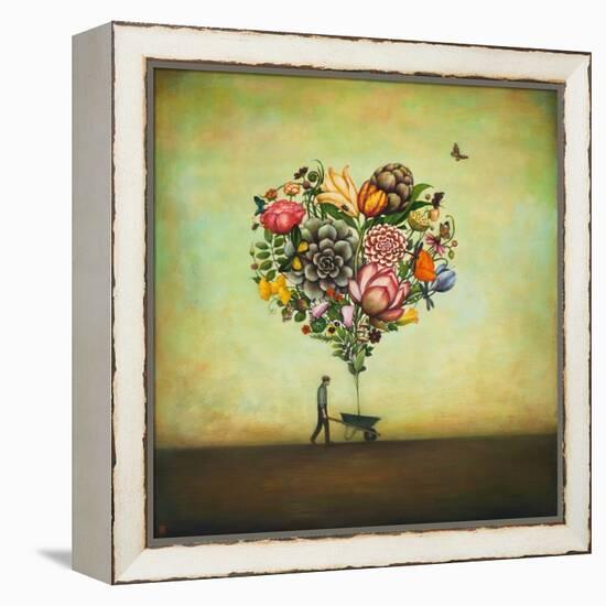 Big Heart Botany-Duy Huynh-Framed Stretched Canvas