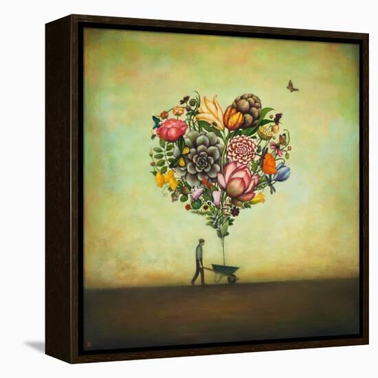 Big Heart Botany-Duy Huynh-Framed Stretched Canvas