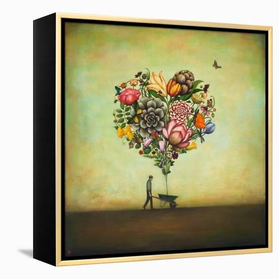 Big Heart Botany-Duy Huynh-Framed Stretched Canvas