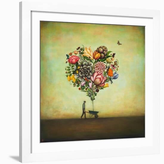 Big Heart Botany-Duy Huynh-Framed Art Print