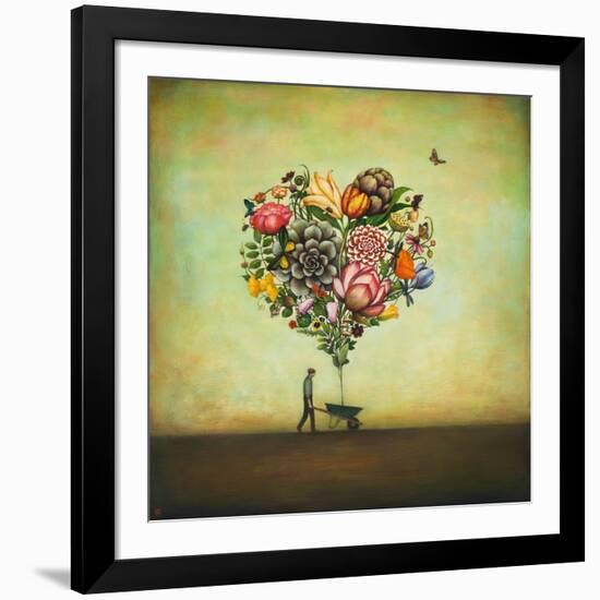 Big Heart Botany-Duy Huynh-Framed Art Print