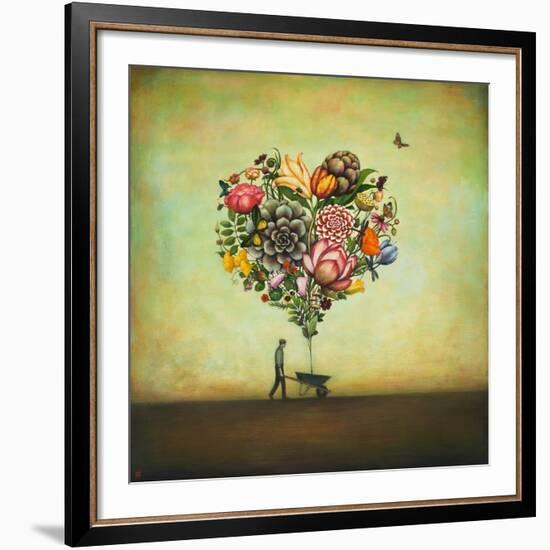 Big Heart Botany-Duy Huynh-Framed Art Print