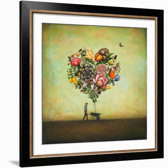 Big Heart Botany-Duy Huynh-Framed Art Print