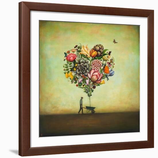 Big Heart Botany-Duy Huynh-Framed Art Print