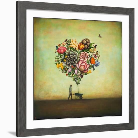 Big Heart Botany-Duy Huynh-Framed Art Print