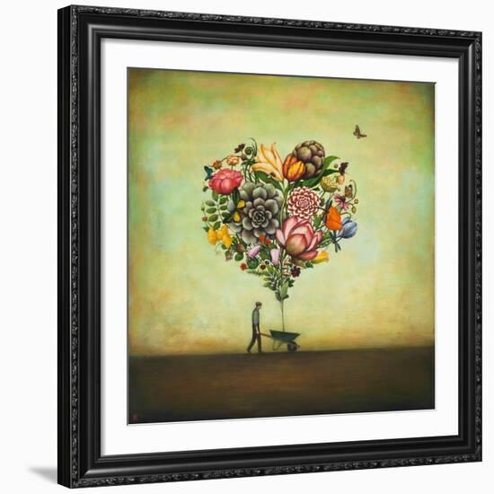 Big Heart Botany-Duy Huynh-Framed Art Print