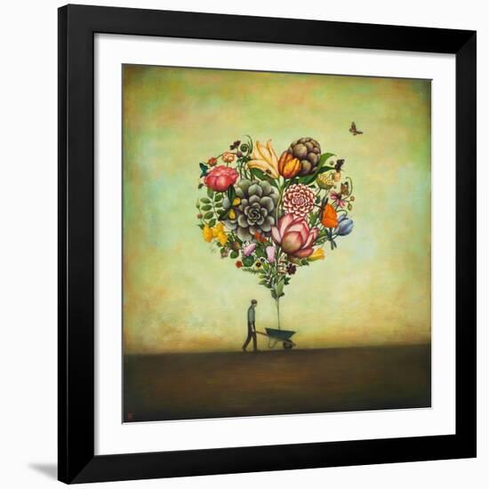 Big Heart Botany-Duy Huynh-Framed Giclee Print