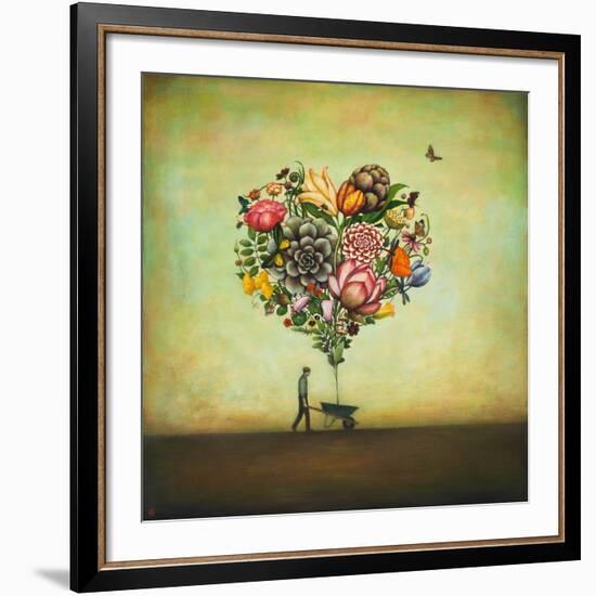 Big Heart Botany-Duy Huynh-Framed Giclee Print