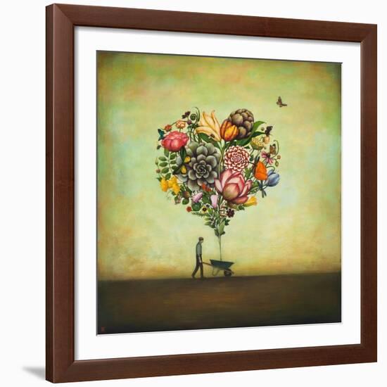 Big Heart Botany-Duy Huynh-Framed Giclee Print