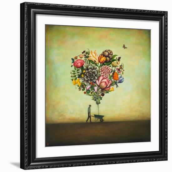 Big Heart Botany-Duy Huynh-Framed Giclee Print