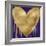 Big Hearted Gold on Purple-Lindsay Rodgers-Framed Art Print